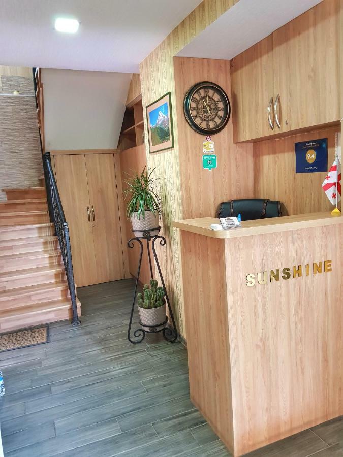 Hotel Sunshine Kazbegi Esterno foto